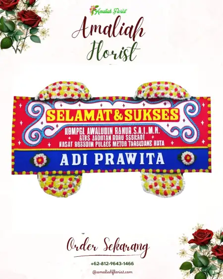 Papan Bunga Ucapan Selamat Babatkumpul